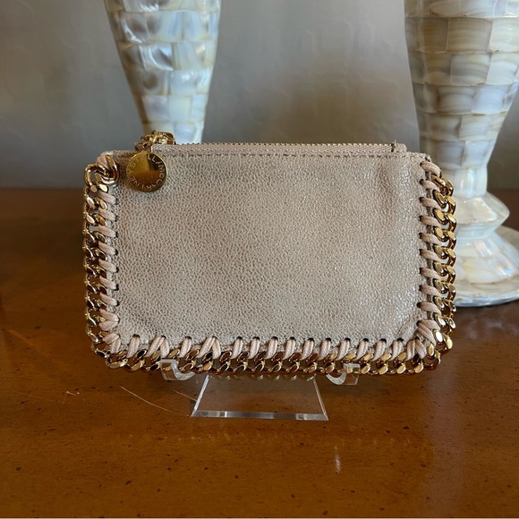 Stella McCartney Handbags - LIKE NEW Stella McCartney Falabella Suede Like Card Coin Case